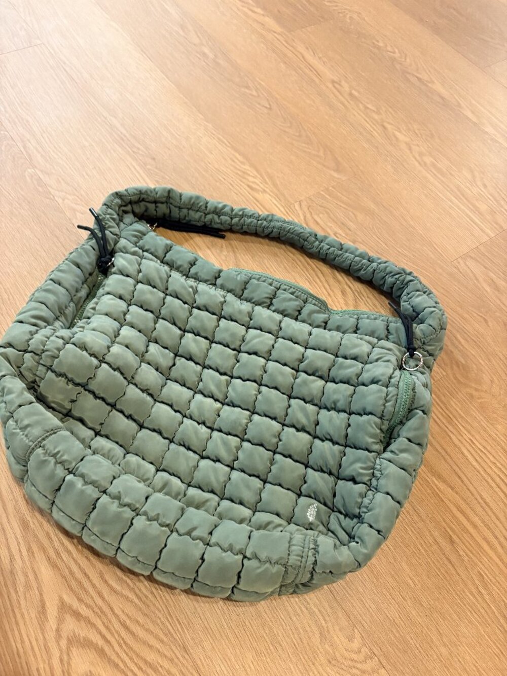 Free People FP Movement Carry All Bag Olive Gym Tote OS Athletic